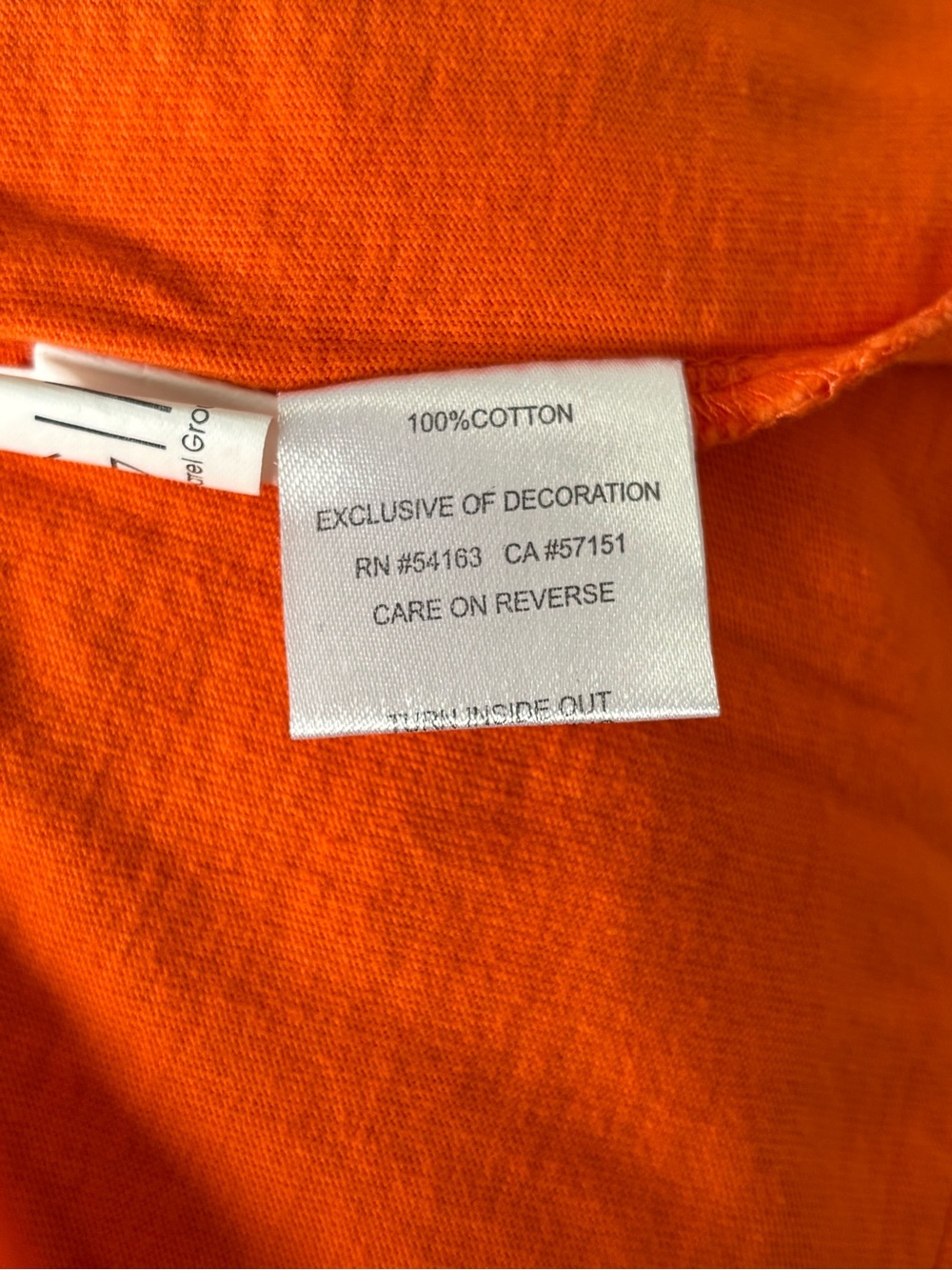Denver Broncos NFL Orange Long Sleeve Shirt Men’s L - Picture 4 of 5
